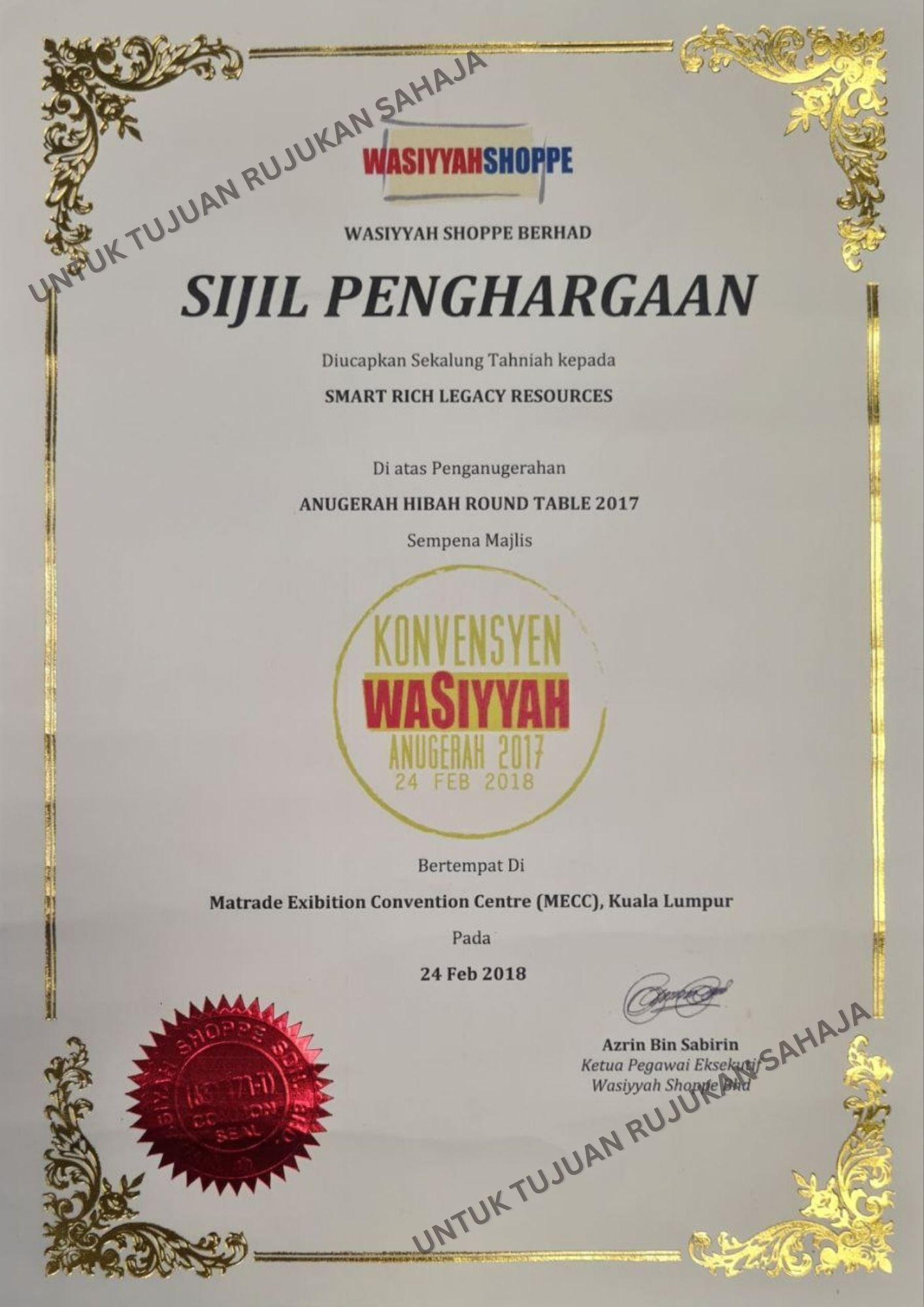 nawawi-smartrich-anugerah-hibah-2017